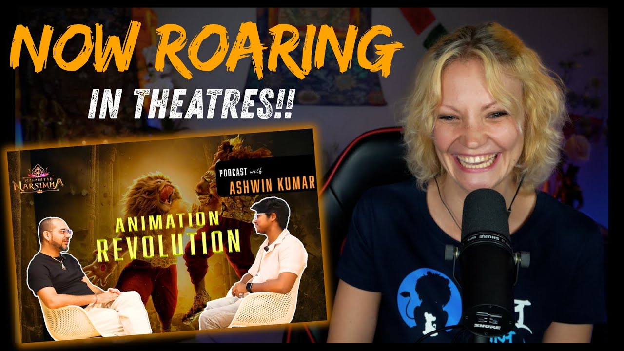 Mahavatar Narsimha REACTION by Foreigner | Podcast with Director Ashwin Kumar