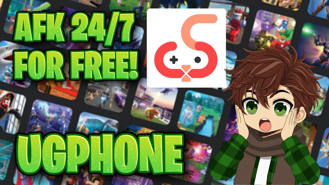 AFK 24/7 БЕСПЛАТНО С ПОМОЩЬЮ UGPHONE!