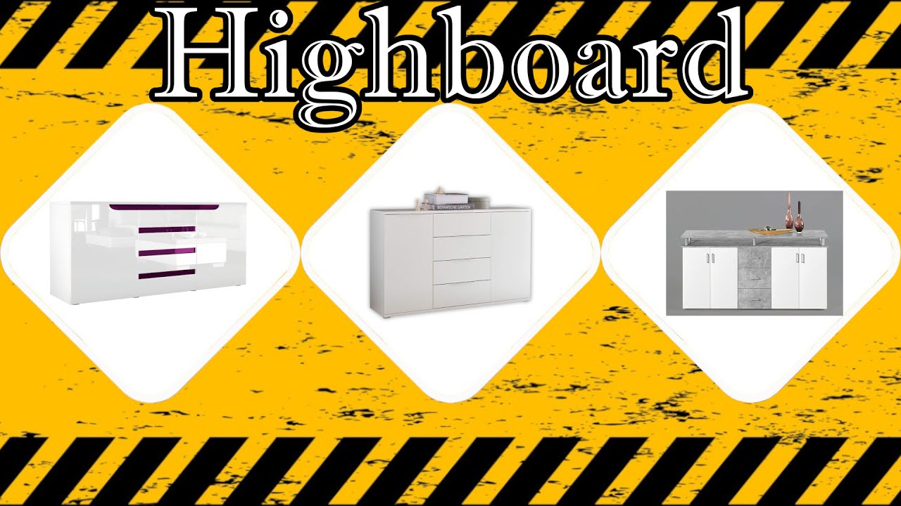 Highboard Test ∮ Auf was achten beim Kauf?