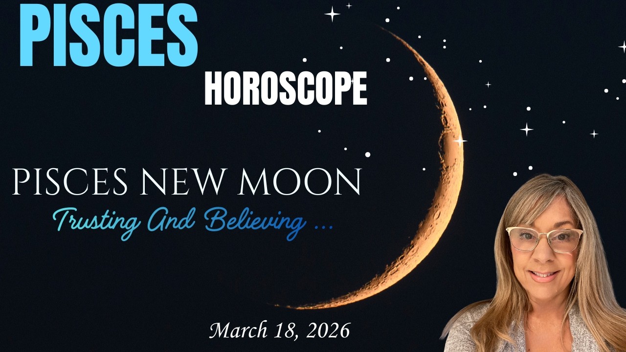 PISCES HOROSCOPE ~PISCES NEW MOON  3/18/2026