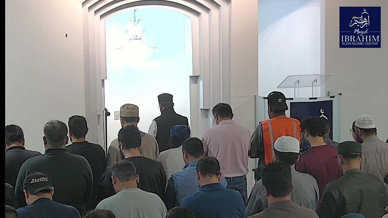 Jumah Khutba-1st. Khateeb Sh Yousuf Ahmed (1:30 pm)-2nd. Khateeb Dr Irfan Wadiwala (2:30 pm)