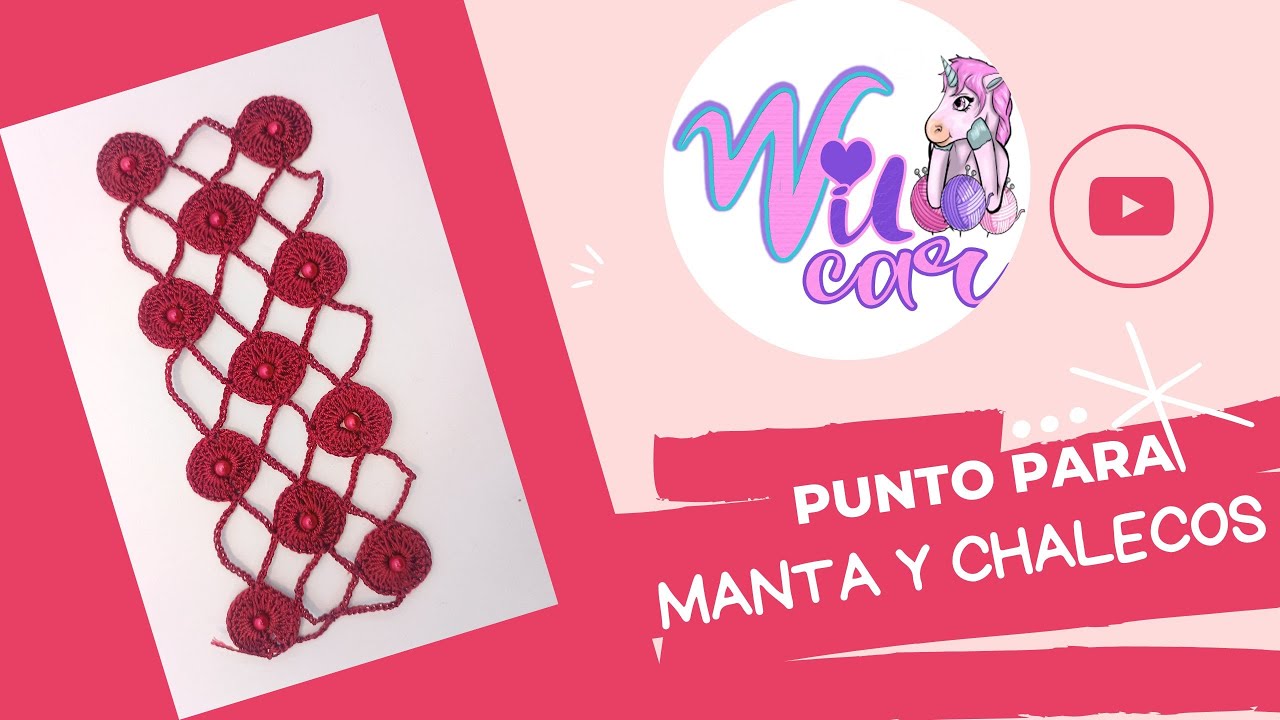 Puntos para mantas a crochet paso a paso