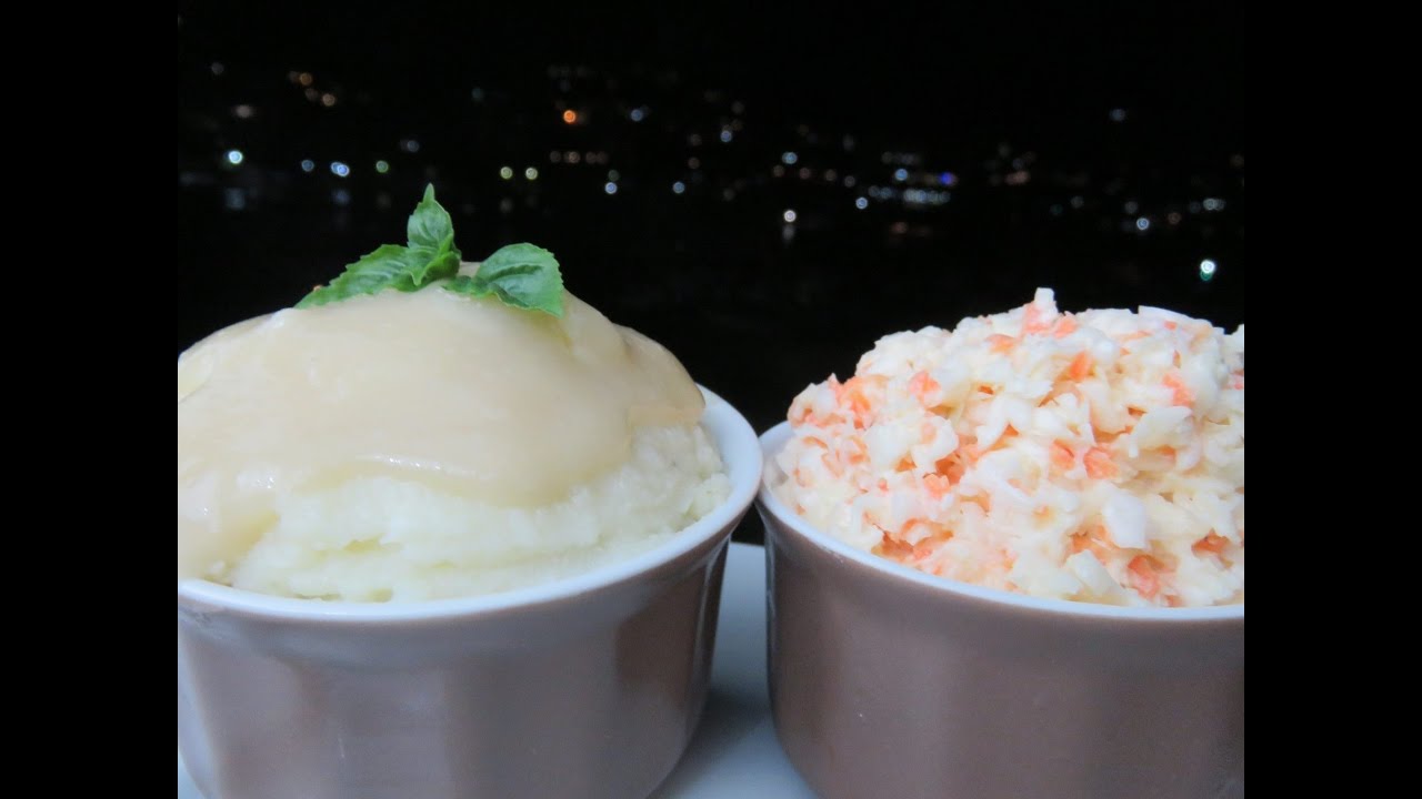 ENSALADA DE COL Y PURÉ DE PAPA ESTILO KFC.