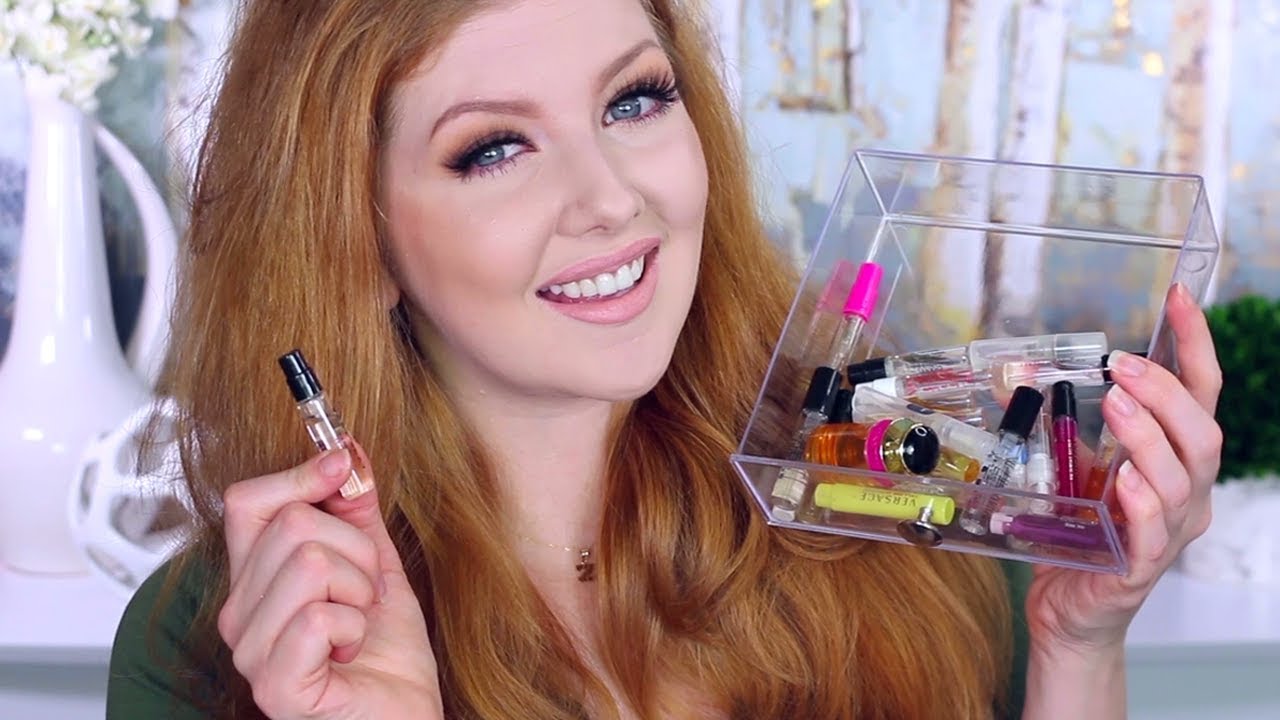 DECLUTTER My Perfume Sample Drawer With Me!