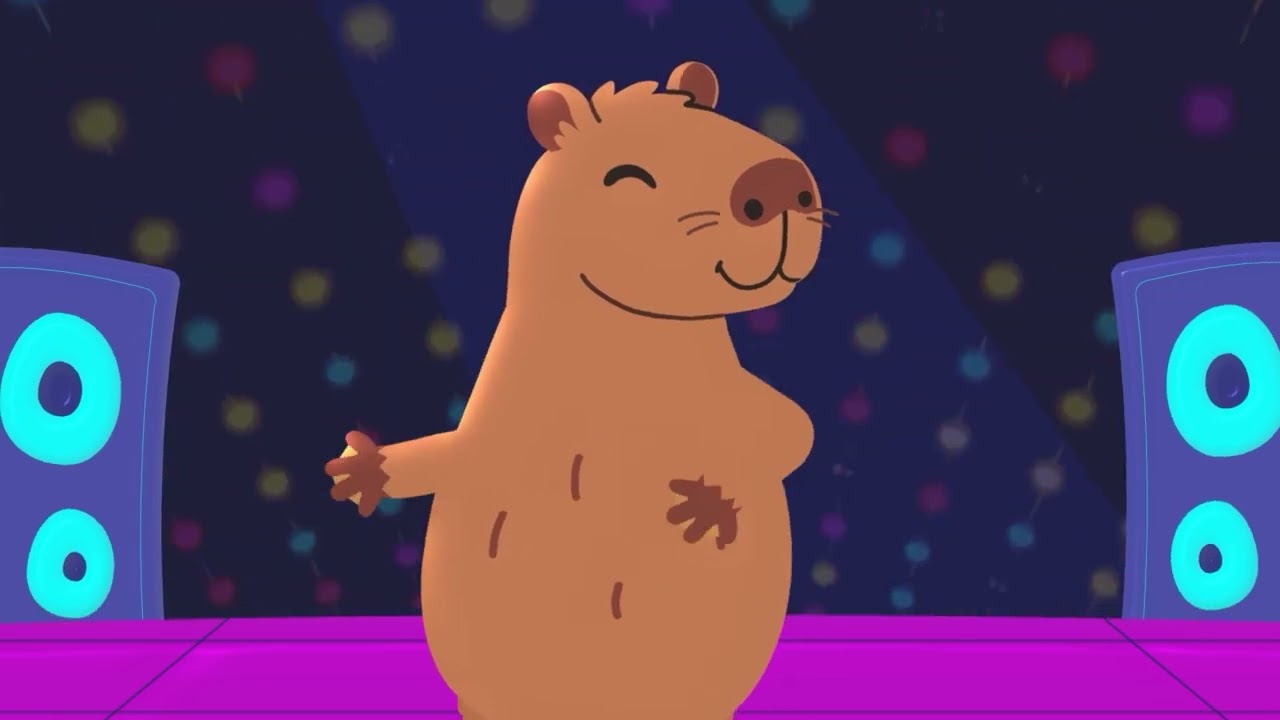 FIESTA CAPIBARA KIDS | Tu amigo el Capibara | La Cancion Más Divertida para Niños | Canta y Baila