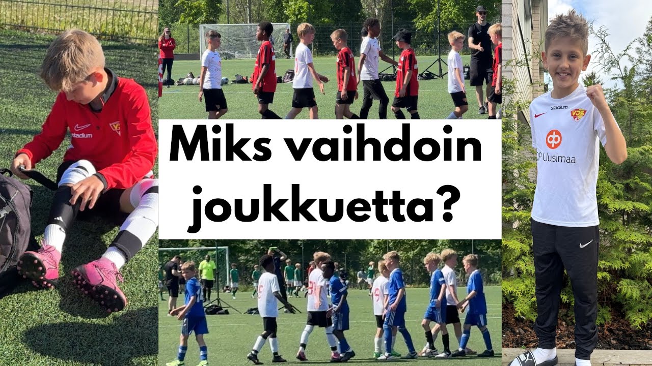 Uus joukkue ⚽️ miks vaihdoin joukkuetta?