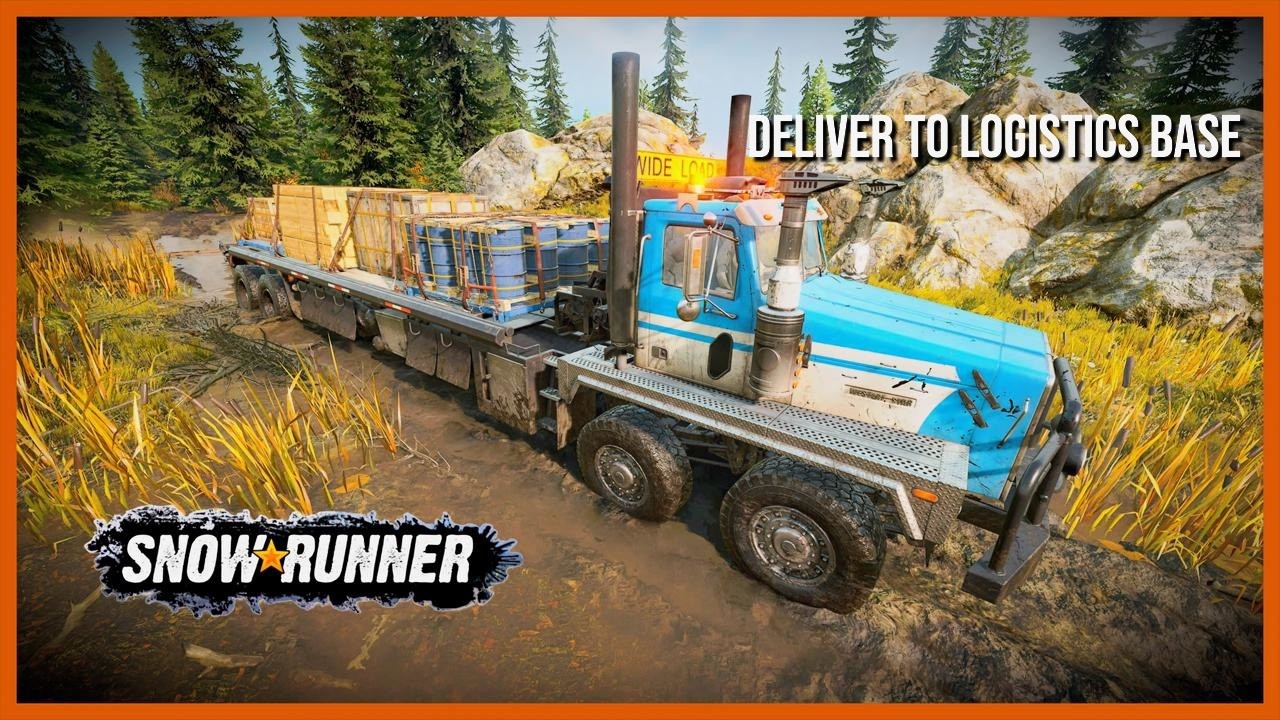 SnowRunner - Super Order. Part 1 (Hard Mode - Michigan)