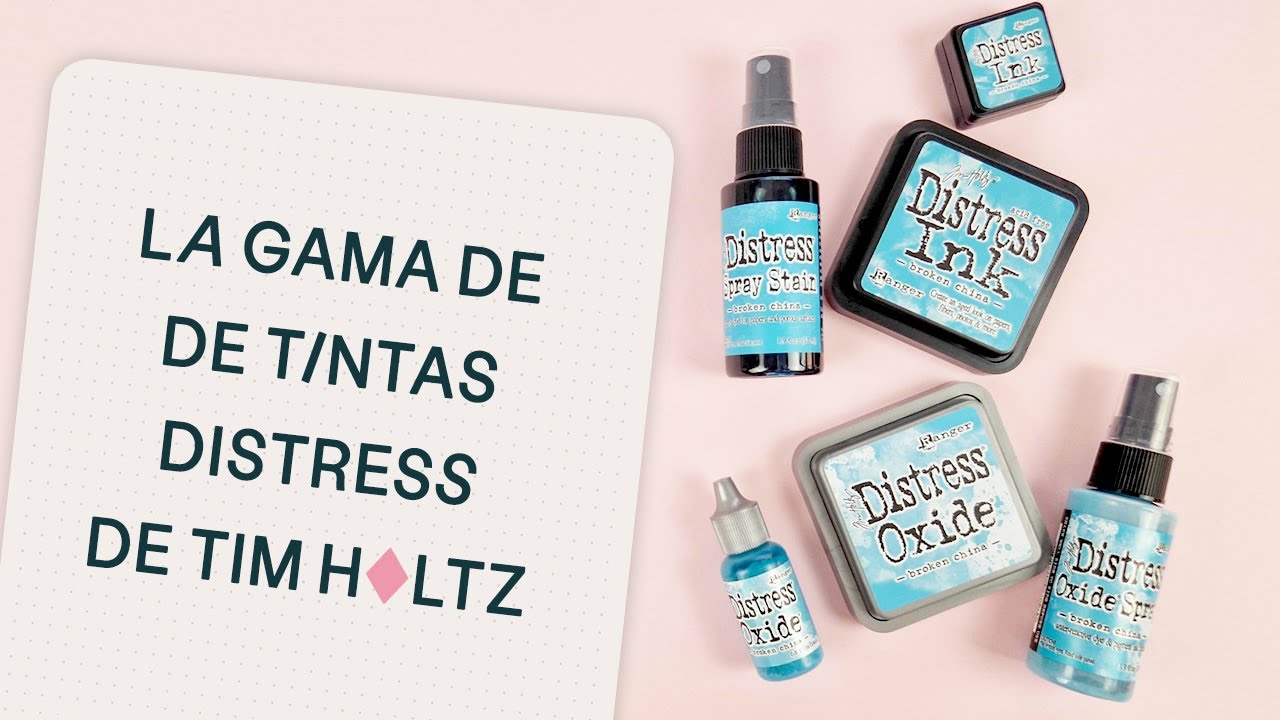 Conoce la gama de tintas Distress - Mi Tienda de Arte