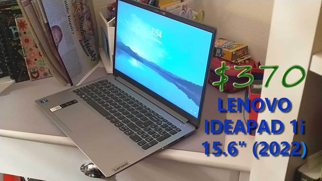 Open box and Review Lenovo Ideapad 1i 15.6