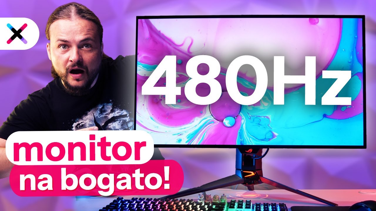 OLED 480 Hz NA BOGATO 🏆 Recenzja, test ASUS ROG Swift PG32UCDP 🖥️