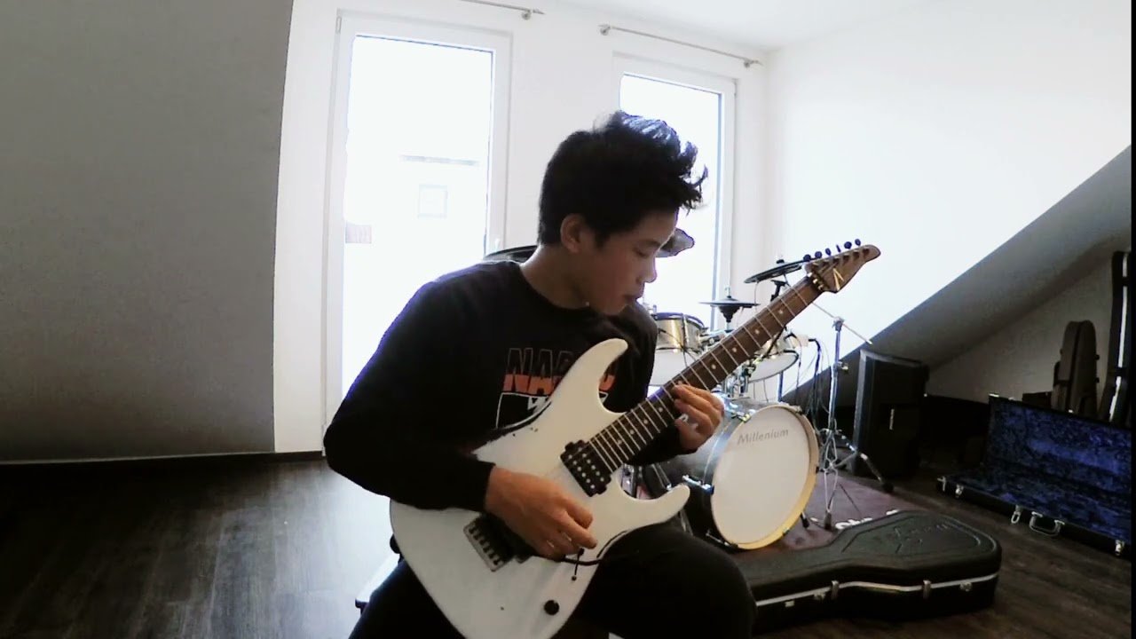 Steve Vai - Tender Surrender cover (age 12) 