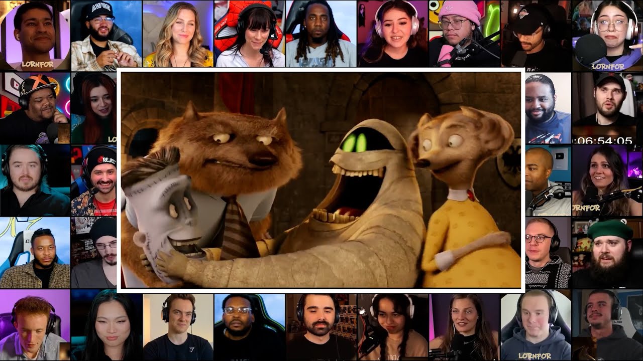 Lobby Fart Scene | Hotel Transylvania : 2012 | Reaction Mashup