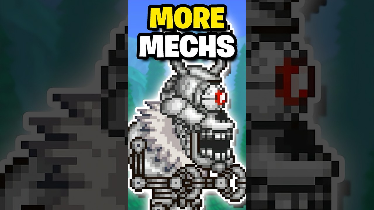 Что если бы в Terraria добавили больше мех-боссов?