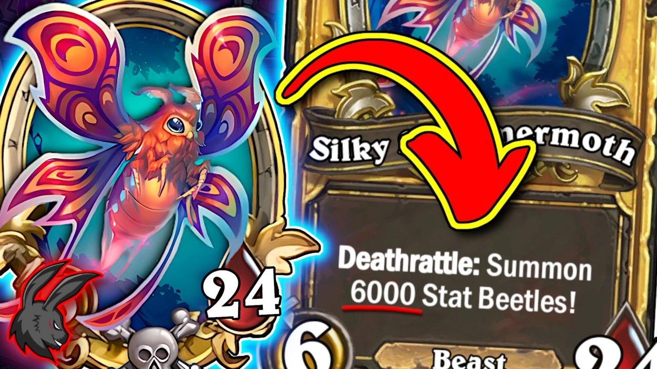 6000 Stat Beetles?! (Broken Strategy is BACK) | Hearthstone Battlegrounds