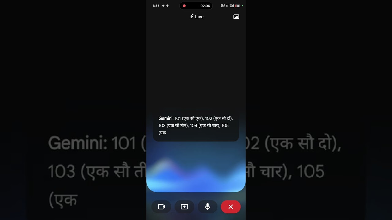 AI Koi 1 se lekar ek karo ginti karva Diya hun