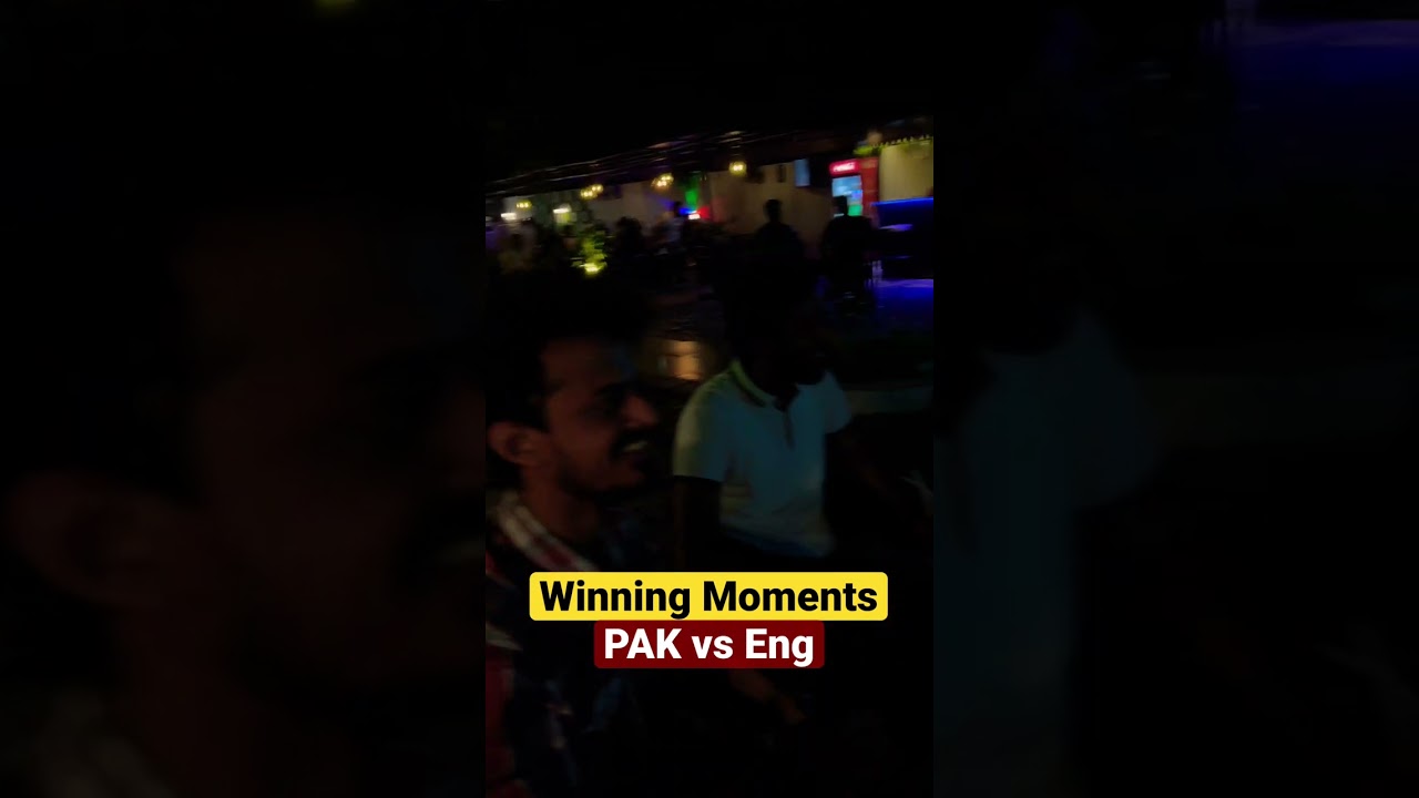 Winning Moments | #pakvseng