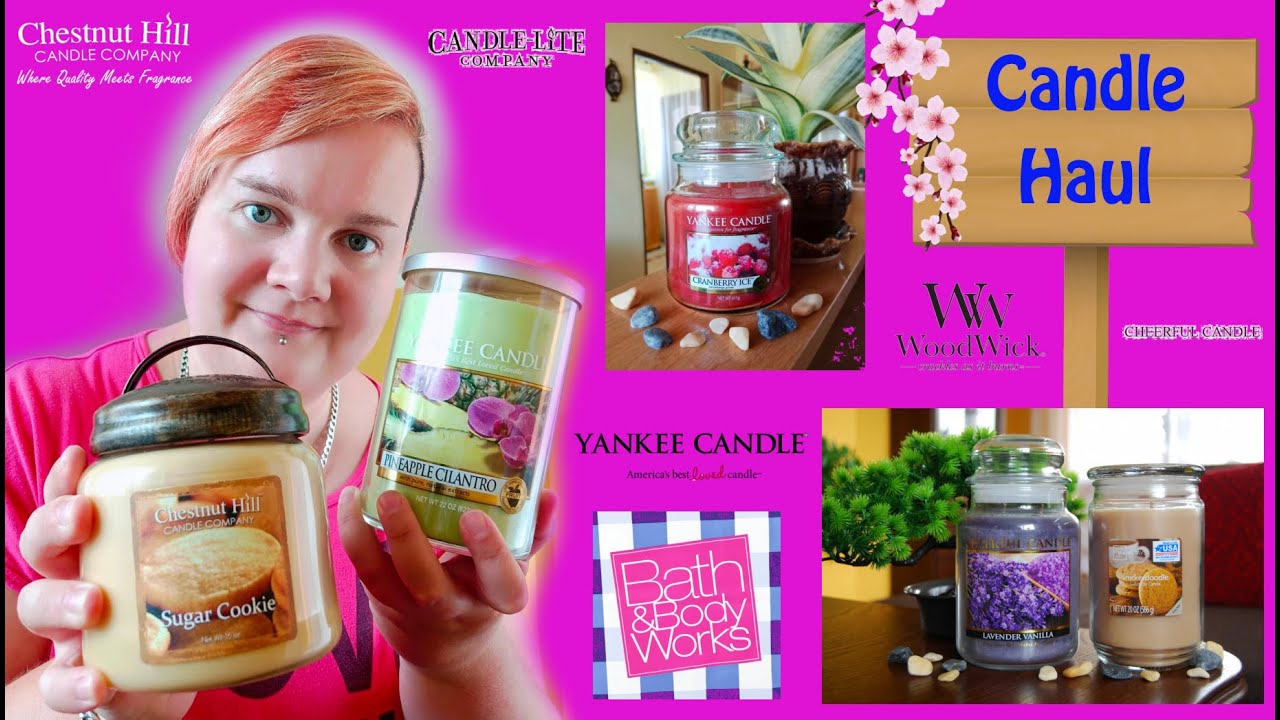 Candle Haul: Duben ( Yankee Candle,Chestnut Hill,BBW,WoodWick a další...)