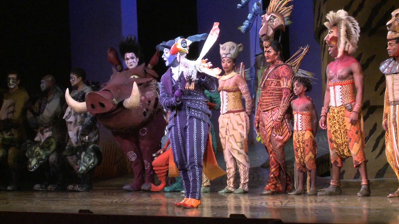 The Lion King Curtain Speech - by Jeff Binder