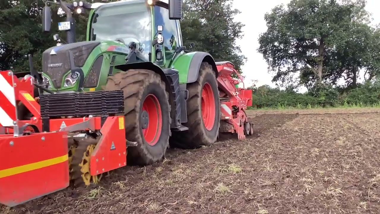 Fendt 724 Vario + Horsch Express 3 Kr  (Hof Fabersheide )