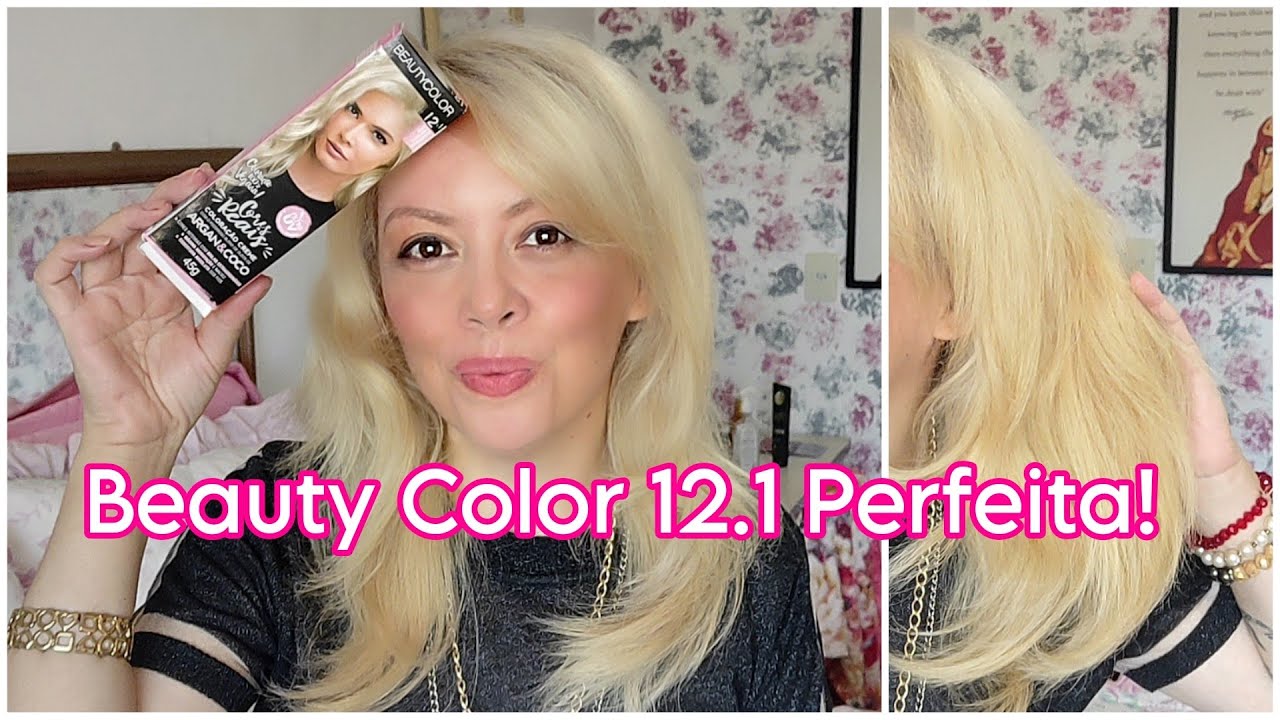 Pintando os Cabelos de Loiro com BeautyColor 12.1: Passo a Passo e Resultados