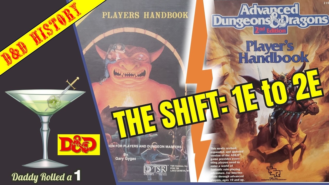 🎲🐉Advanced D&D 2E vs 1E: The Changes Many Missed