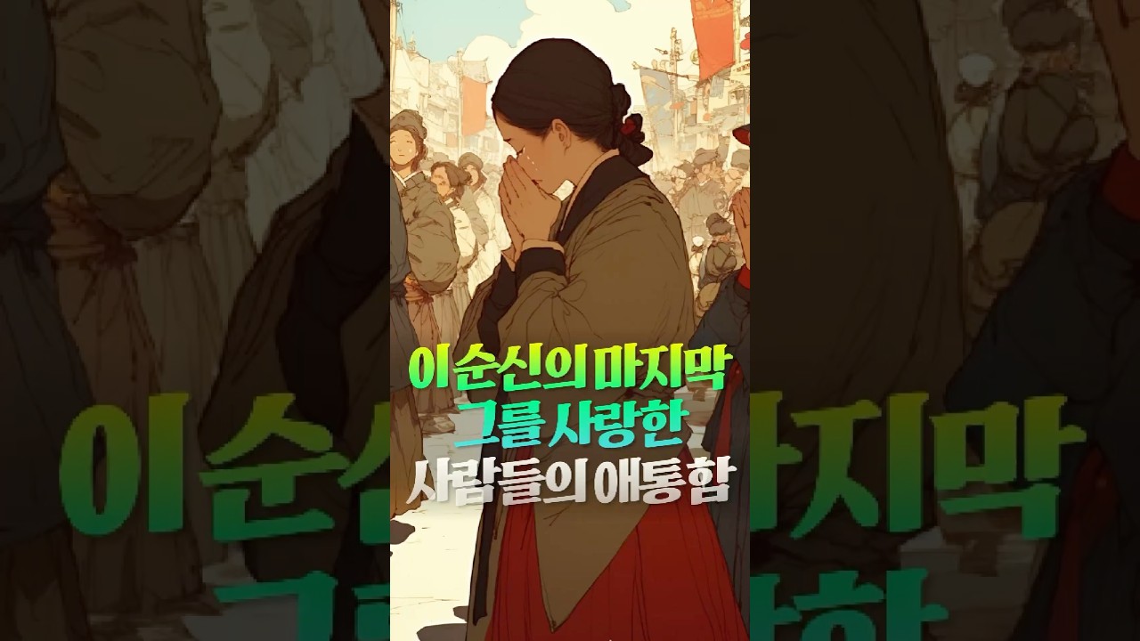 이순신의 마지막과 그를 사랑한 사람들의 애통함