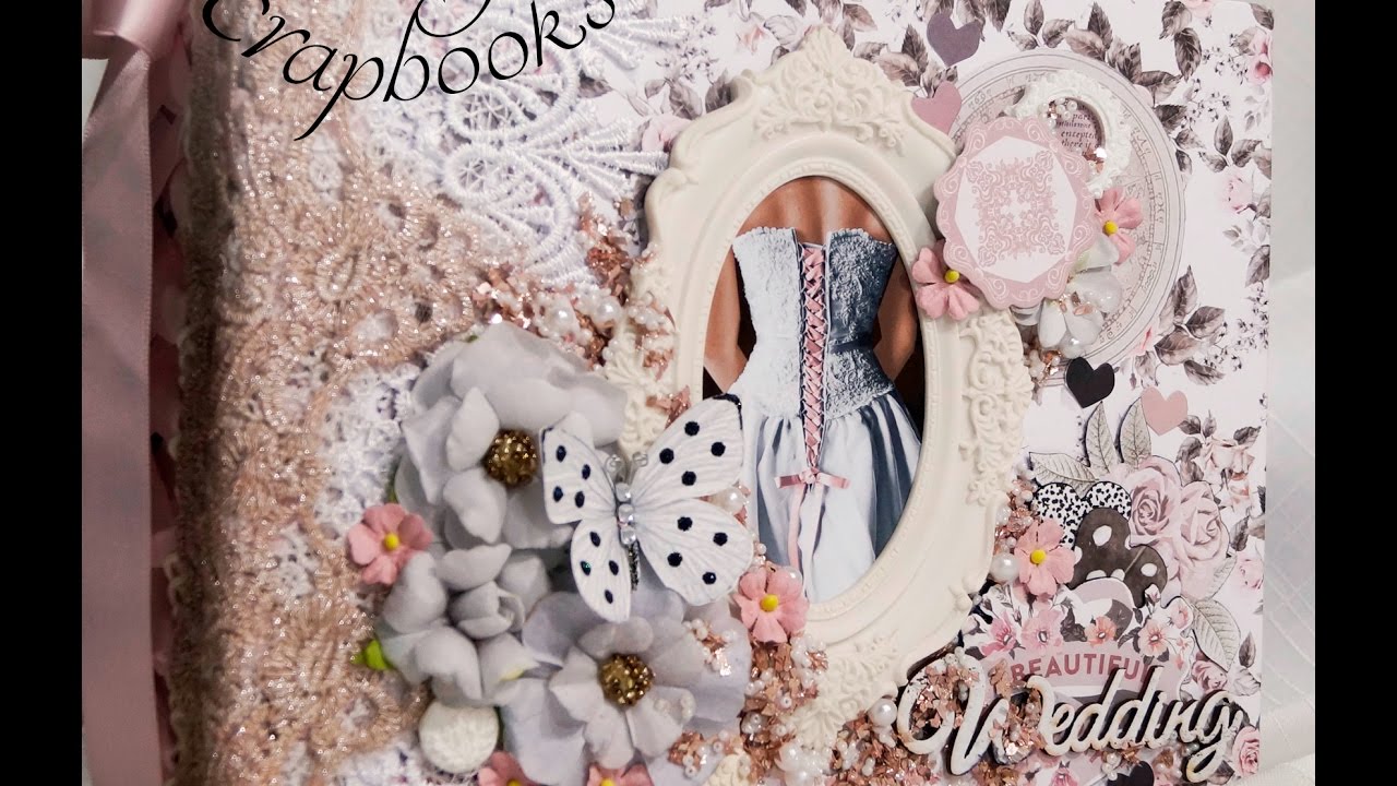 Prima Rose Quartz Wedding Mini Album Reneabouquets Design Team Project
