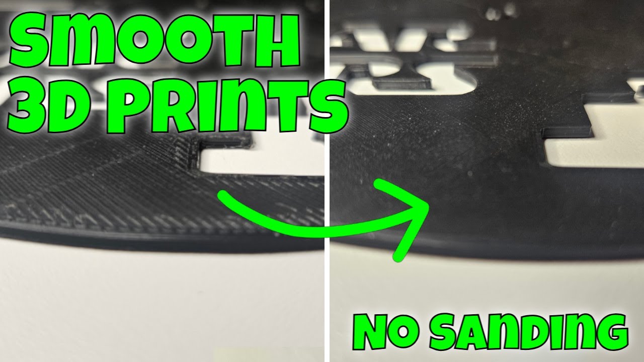 How To Get A Smooth Top Layer | No Sanding | 3D Printing Tips & Tricks