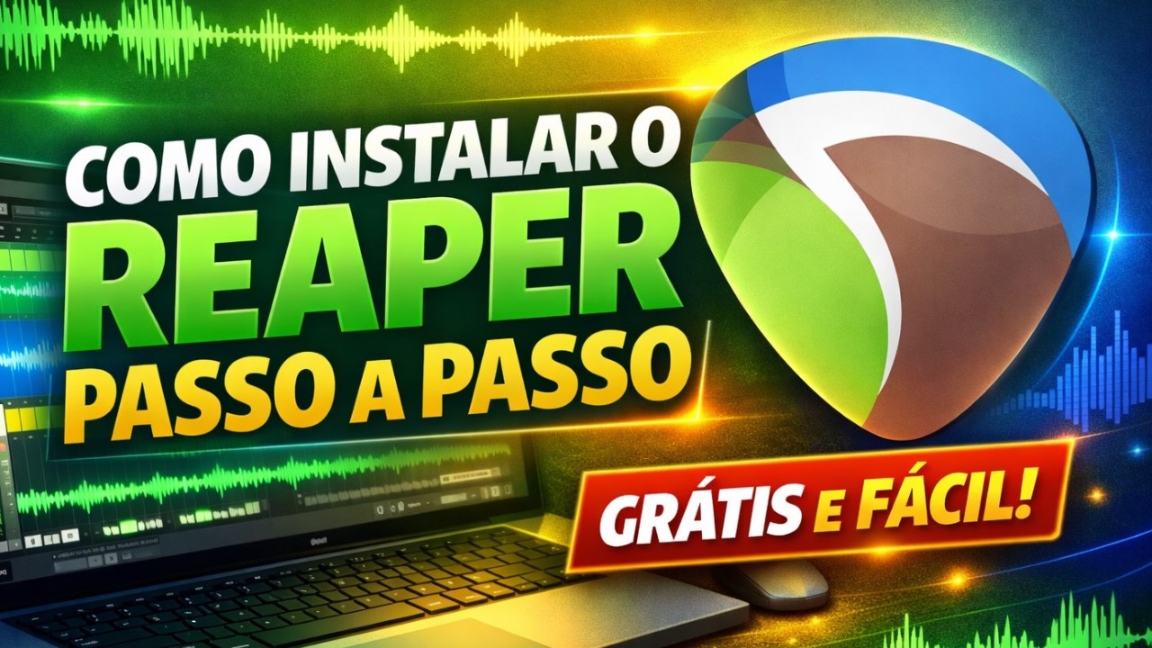 Como baixar e instalar o Reaper + SWS + Reapack da maneira correta -    Reaper de A - Z