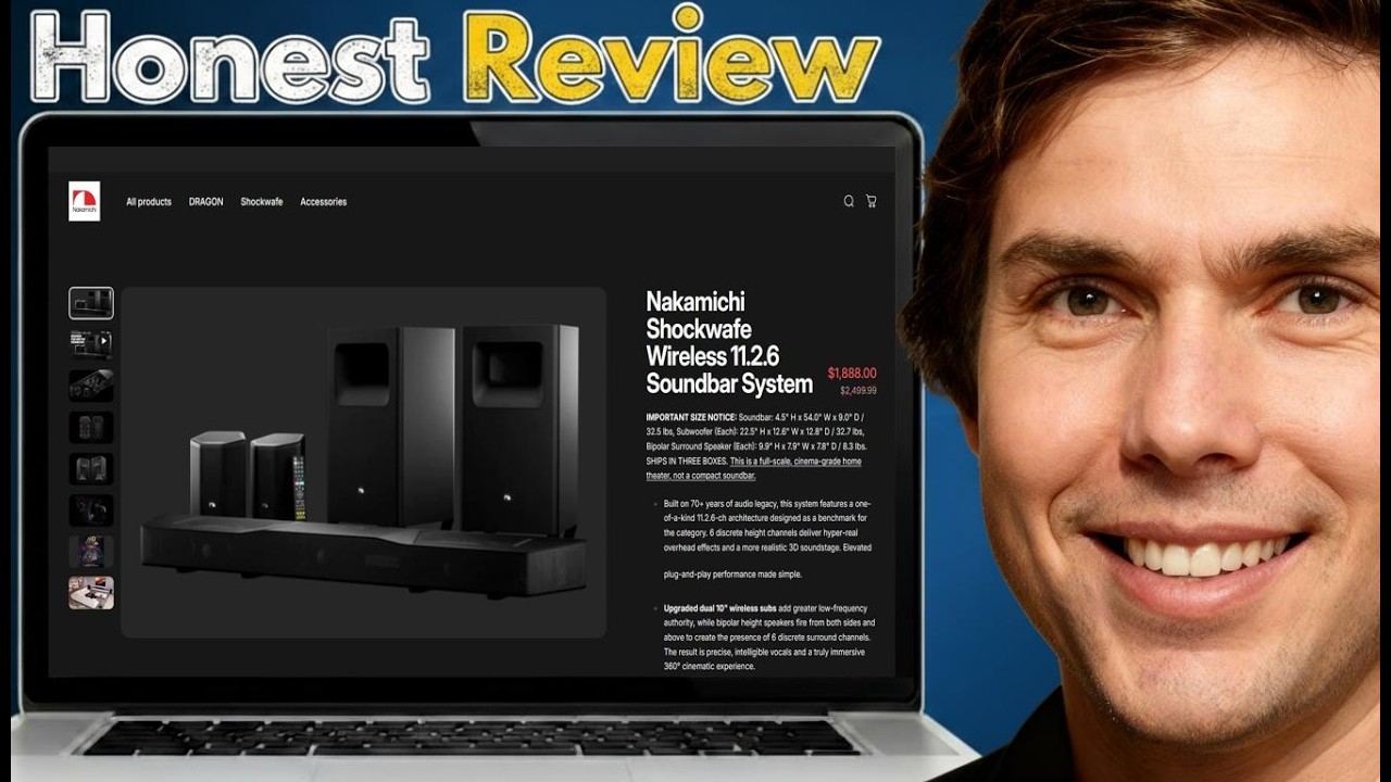 Обзор саундбара Nakamichi Shockwafe 11.2.6 (2026) | Настройка, тест звука и общий обзор