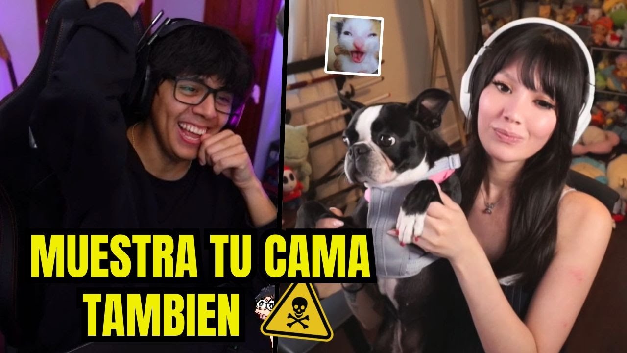 OXI MUESTRA SUS MASCOTAS Y DAARICK SE BURLA DE SU CAMA ☢