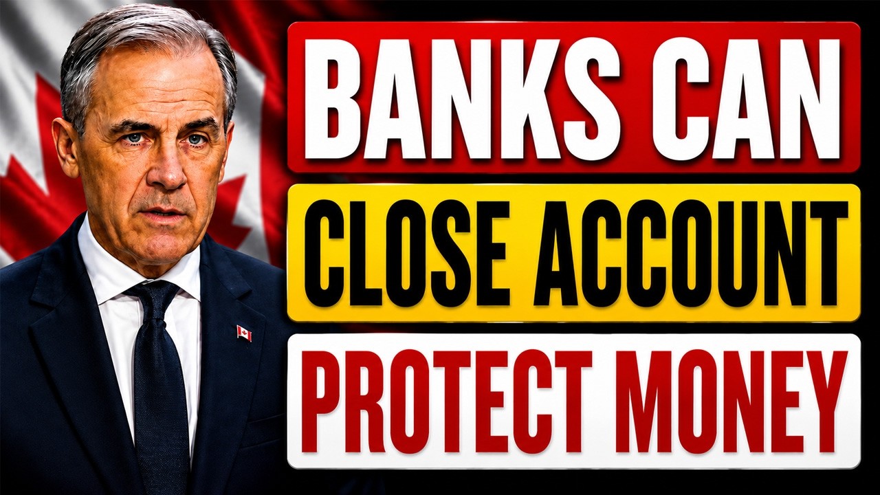 🚨 Banks Can Close Your Account Anytime 🇨🇦 | Canadians WARNED | Protect Your Money NOW
