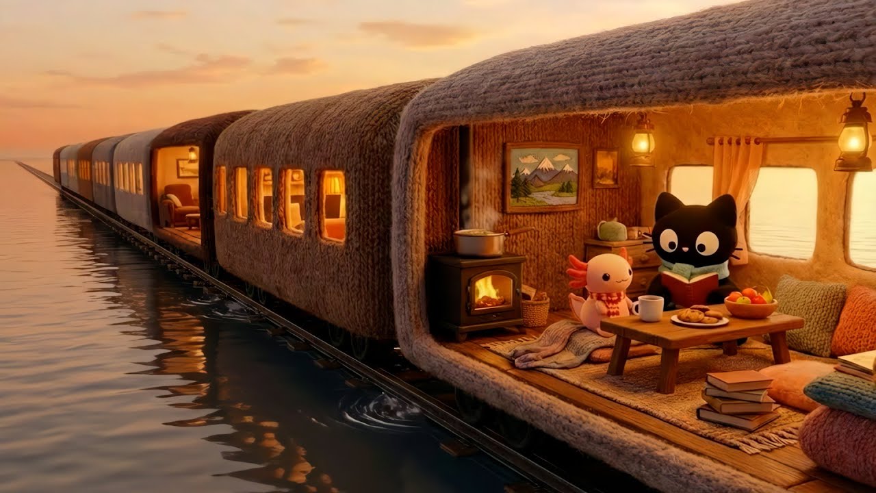 Продолжай, даже если это мало. / Джазовые Лоу-фай Биты для Изучения, Фокуса 🚃☕🎵