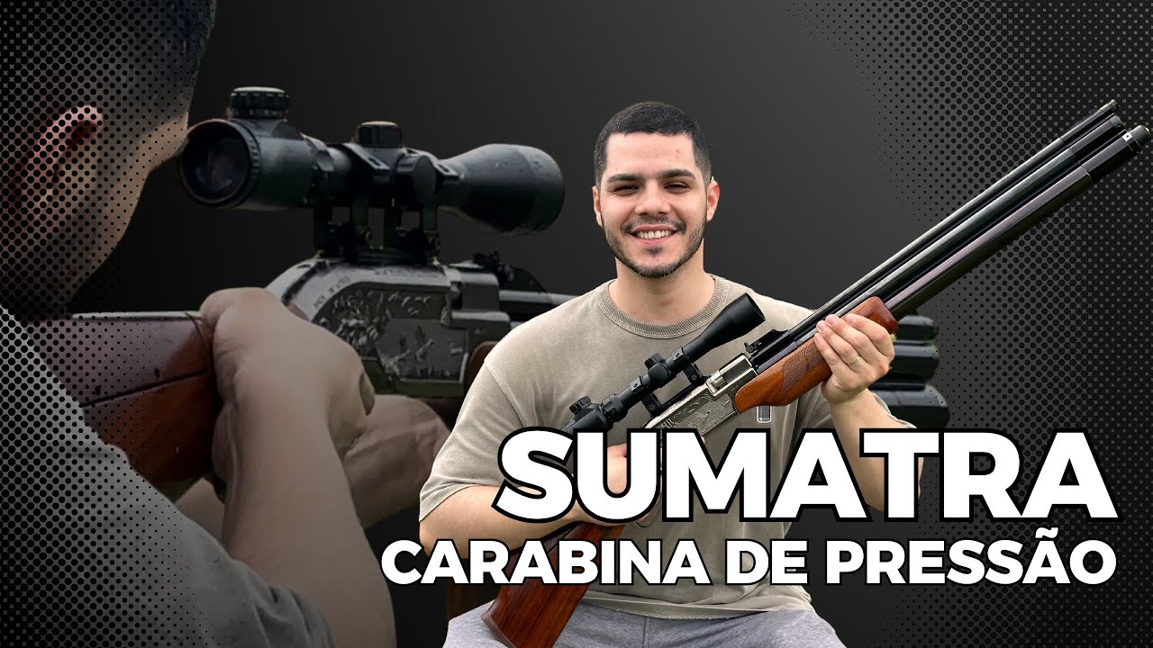 Sumatra 500 Carabina de pressão - PCP chumbinho 5.5mm