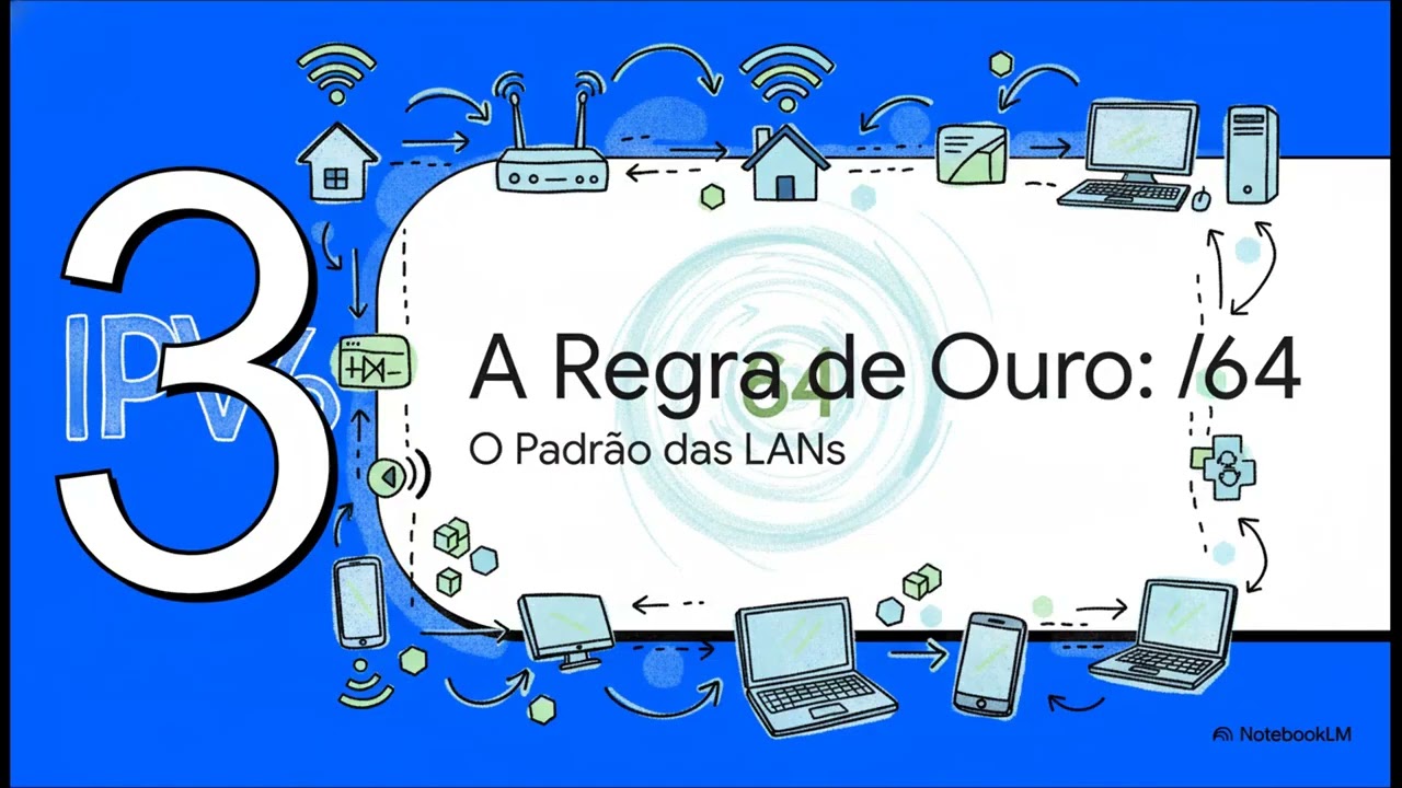 DESMISTIFICANDO O IPv6: ESSE CONTEÚDO É IMPORTANTE: ENTENDA O PREFIXO /64 E O FIM DO NAT NO IPV6!