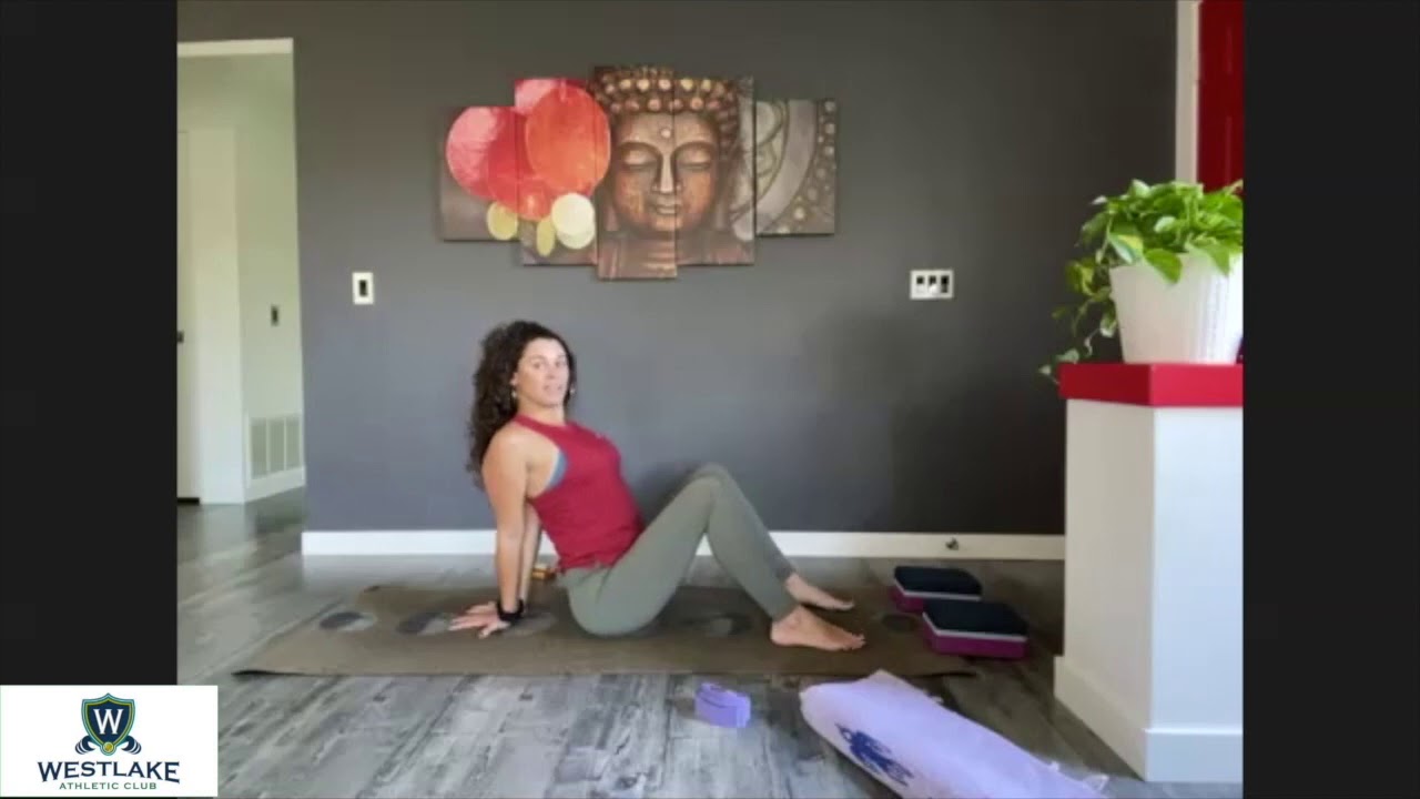 WESTLAKE ATHLETIC CLUB YOGA CLASS WITH ANNADELIS