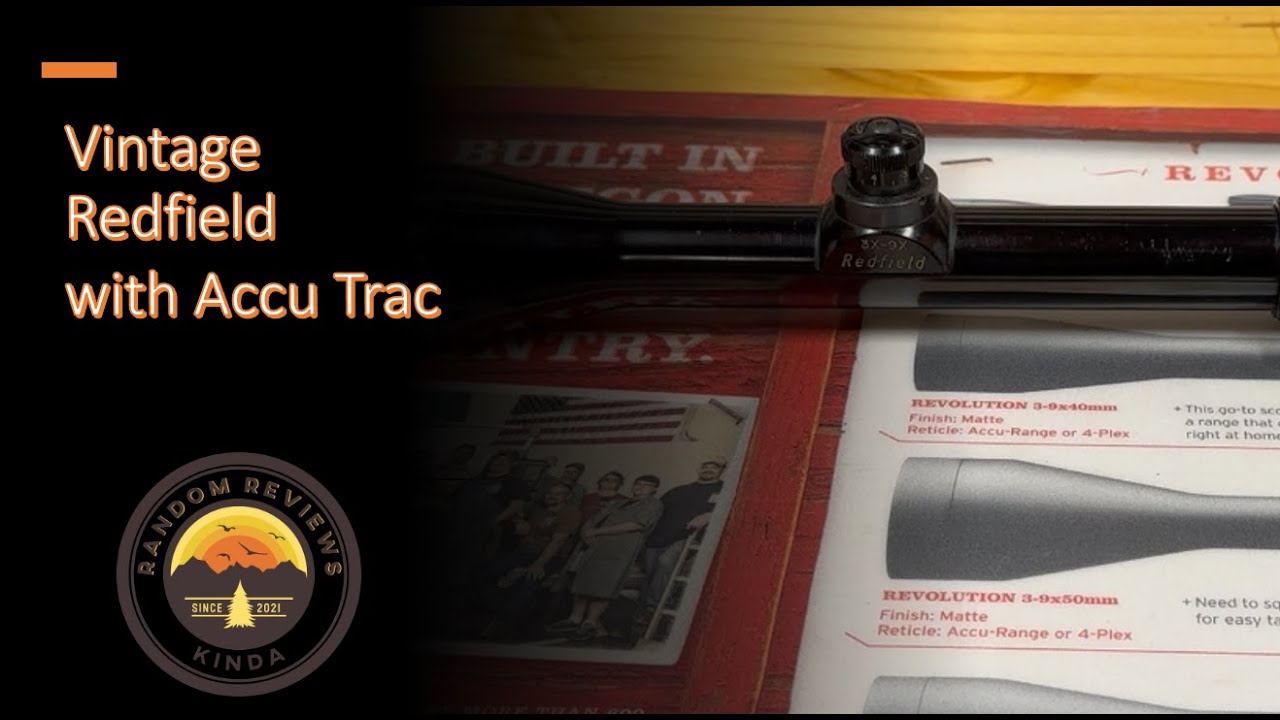 Redfield With Accu Trac 3-9 -- TV view