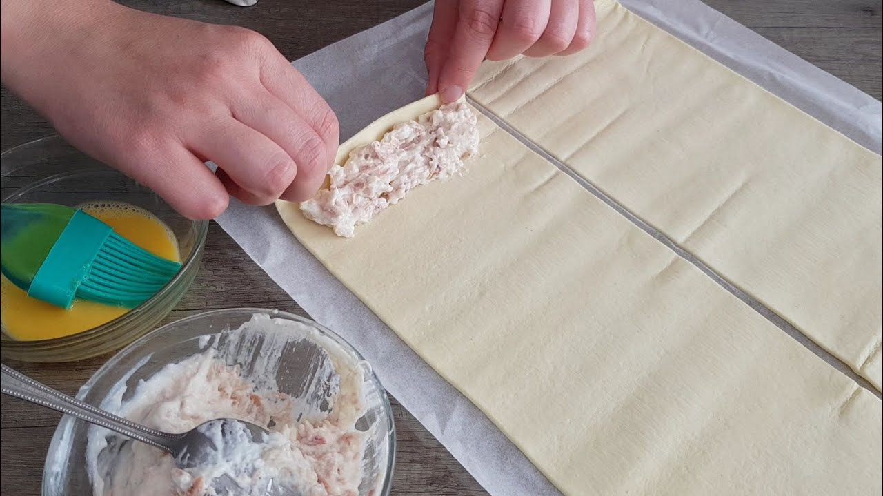 connaissez vous cette recette avec la pâte feuilletée ?