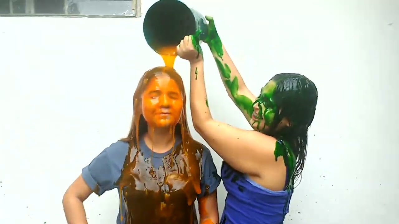 girl revenge slimed