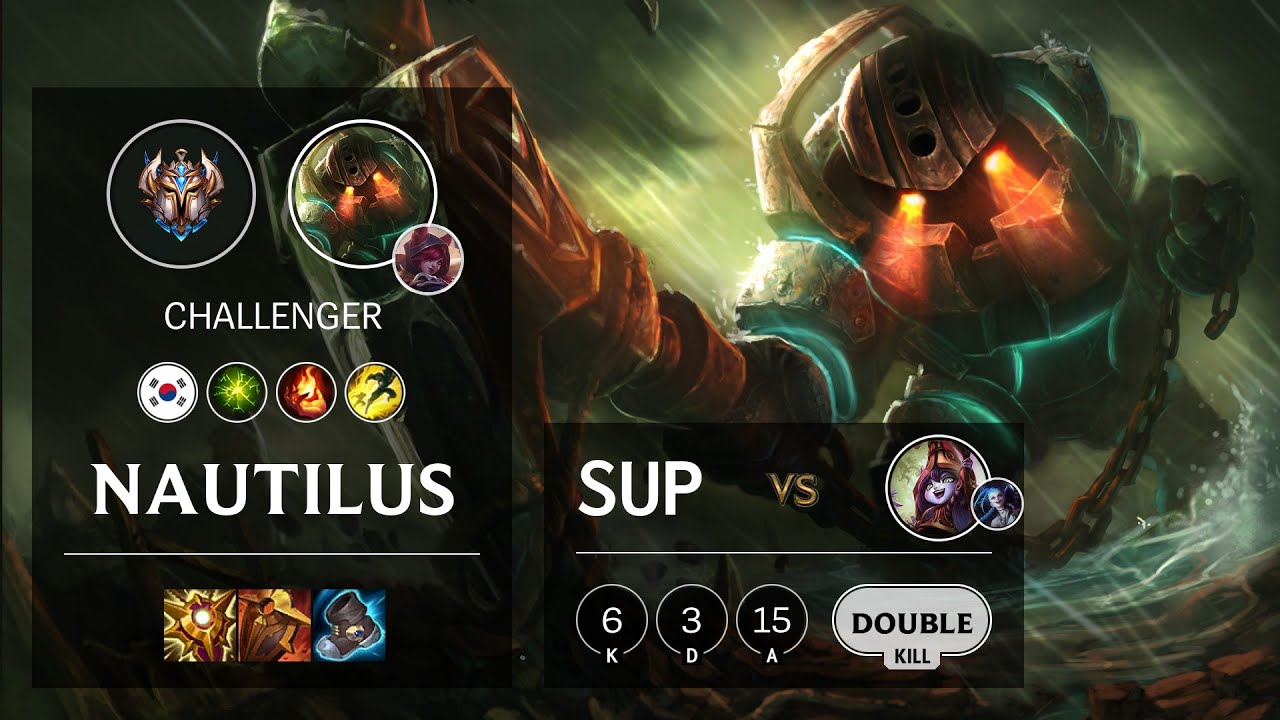 Nautilus Support vs Lulu - KR Challenger Patch 11.22