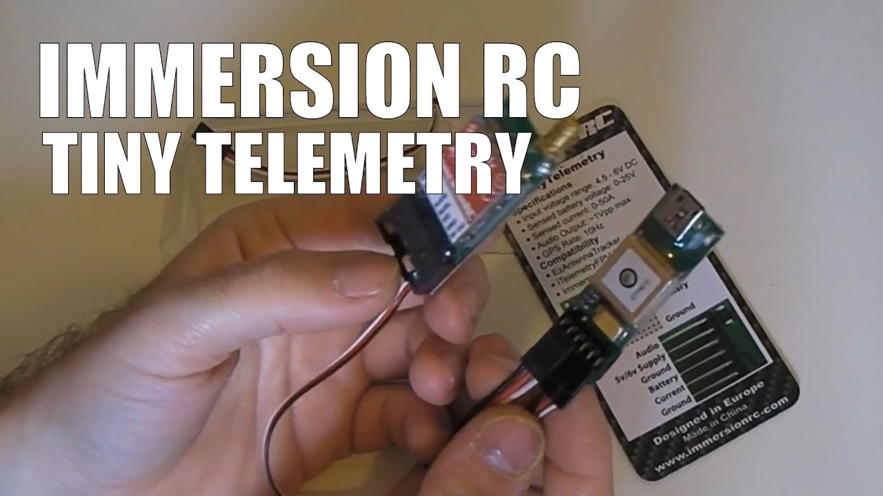 ImmersionRC TinyTelemetry & EZAntenna: Introduction and quick setup.