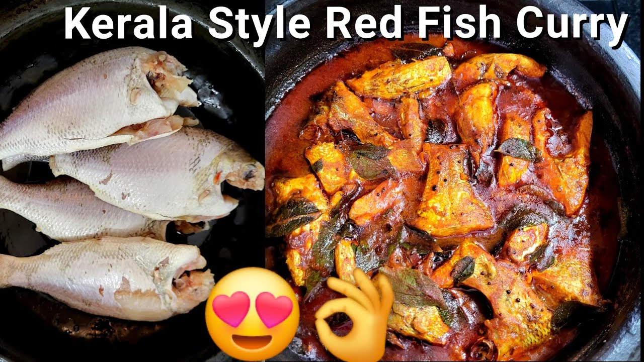 കേരള സ്റ്റൈൽ ചുവന്ന മീൻ കറി 🐟 😍👌 | Easy Recipe | Red fish curry