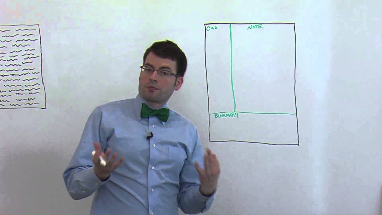 Cornell Method of Note Taking