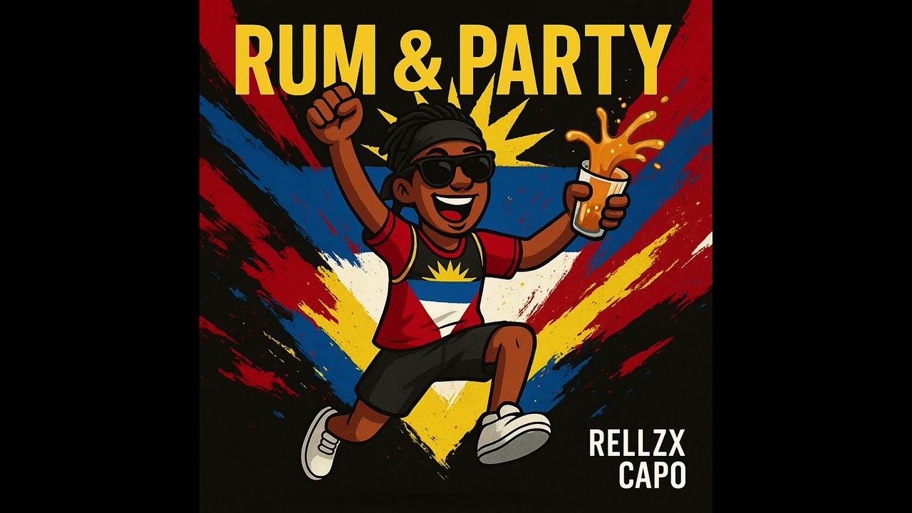 Rellzx Capo – Rum & Party (Official Soca Visualizer) 🇦🇬🍹🎉