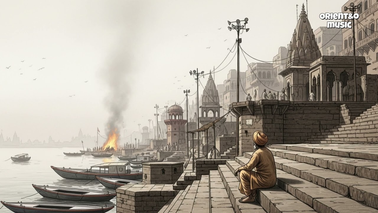 Intense Reflections | Ghats of Varanasi | Sacred Indian Folk Psychedelic Rock Meditation Music