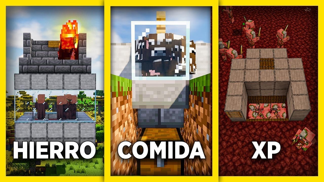 👉 3 Granjas IMPRESCINDIBLES para EMPEZAR tu SURVIVAL *F&aacute;ciles*