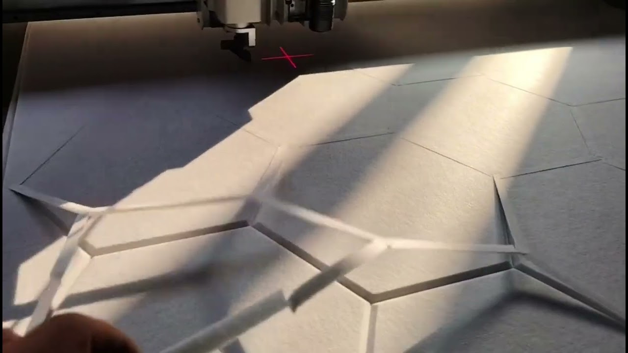 2024 Soundproof panel foam sheet cnc digital cutting machine