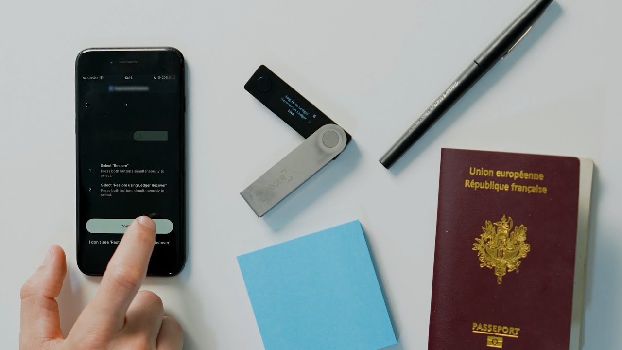 How to Restore with LEDGER RECOVER provided by COINCOVER