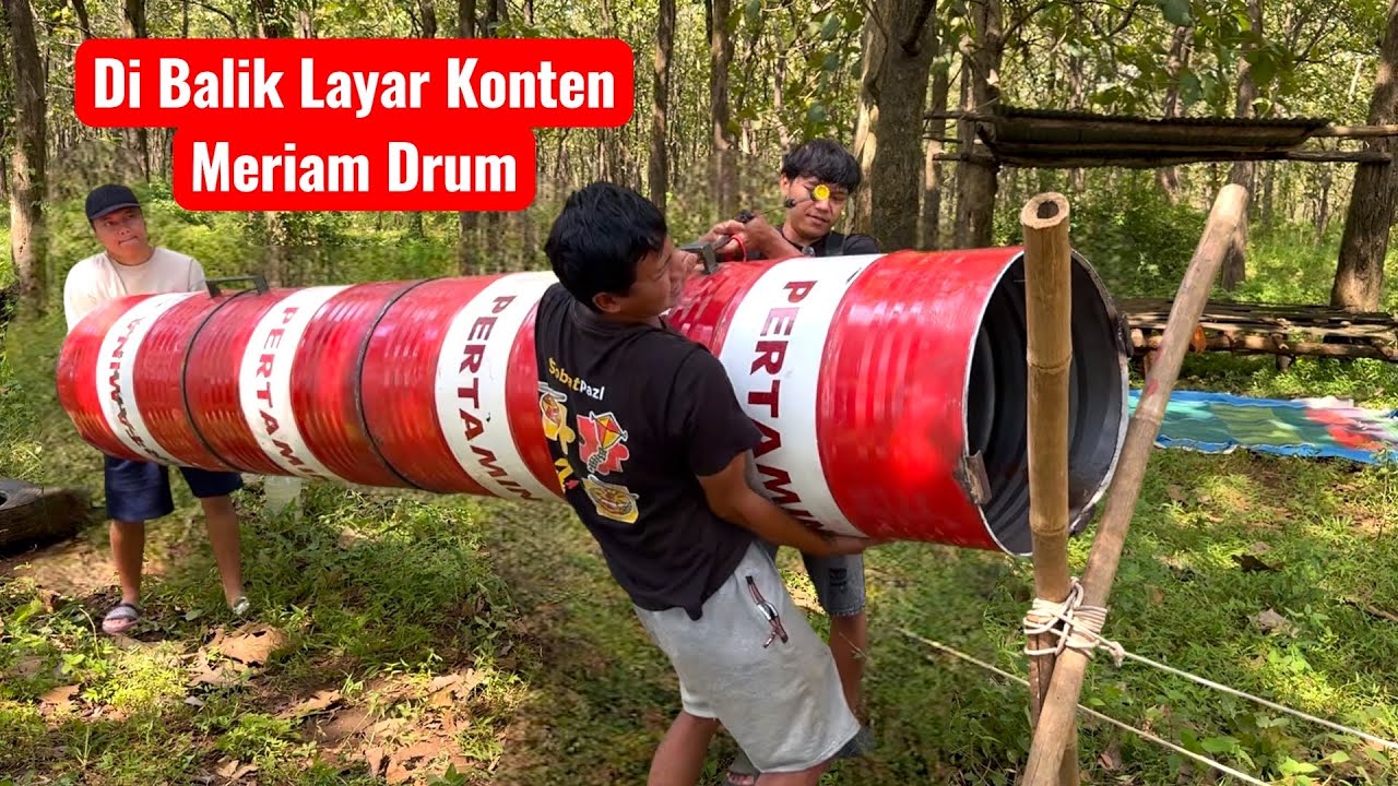 Lemes Bikin Konten Drum Pertamina Menghabiskan Energi, Dibalik Layar Tim Zulfa Lanang