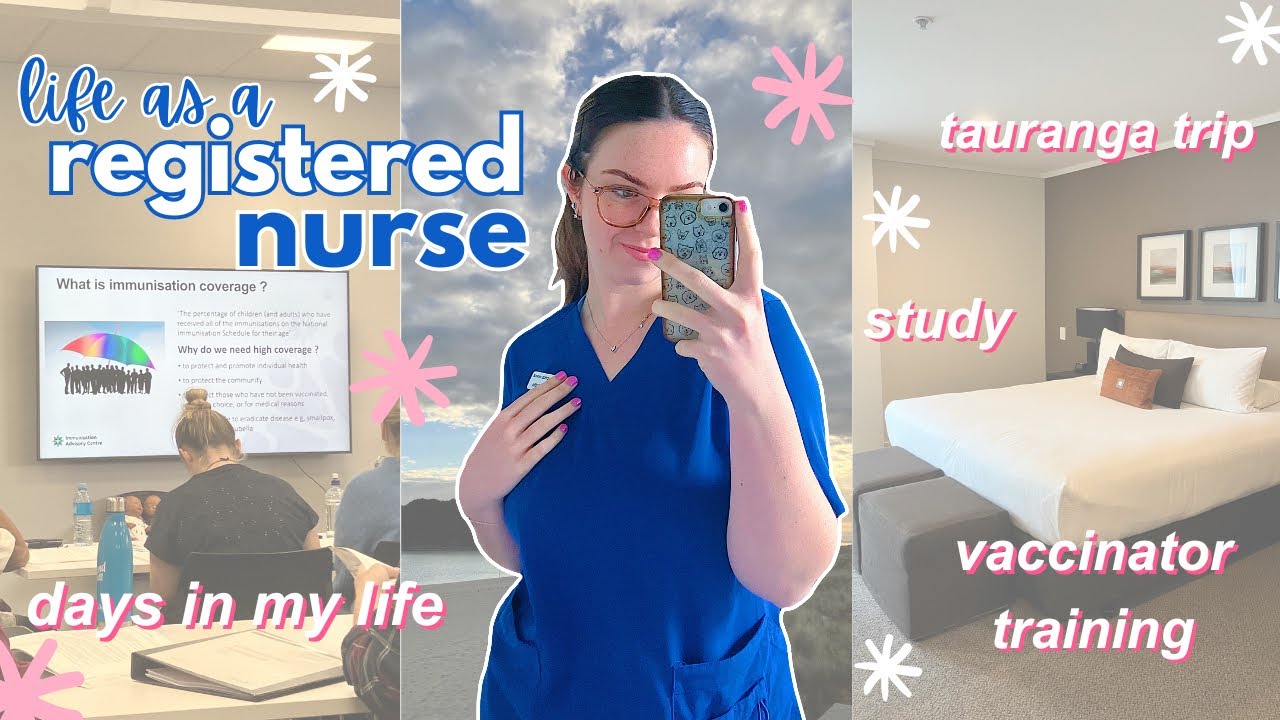 💉DAYS AS A REGISTERED NURSE💉 | study days, fancy hotels, work trip to tauranga!